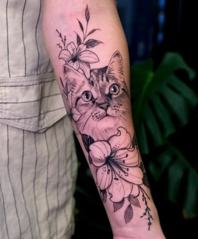 Fine Line - Minimal - Floral 12