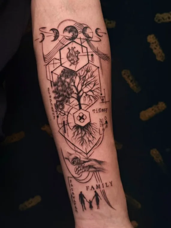 Fine Line - Minimal - Floral 05